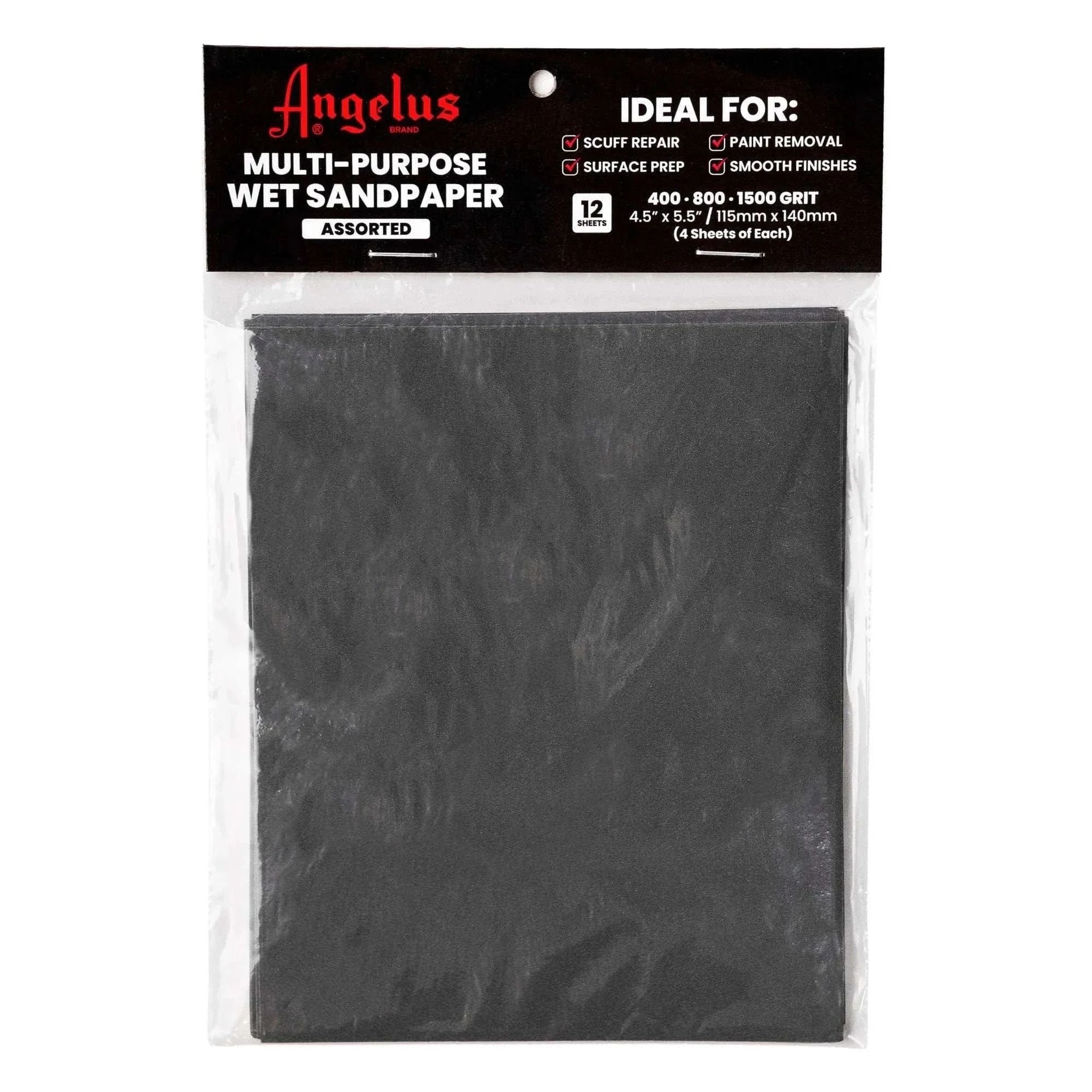 Angelus 4.5"x5.5" Multi-Purpose Wet Sandpaper - Image 3