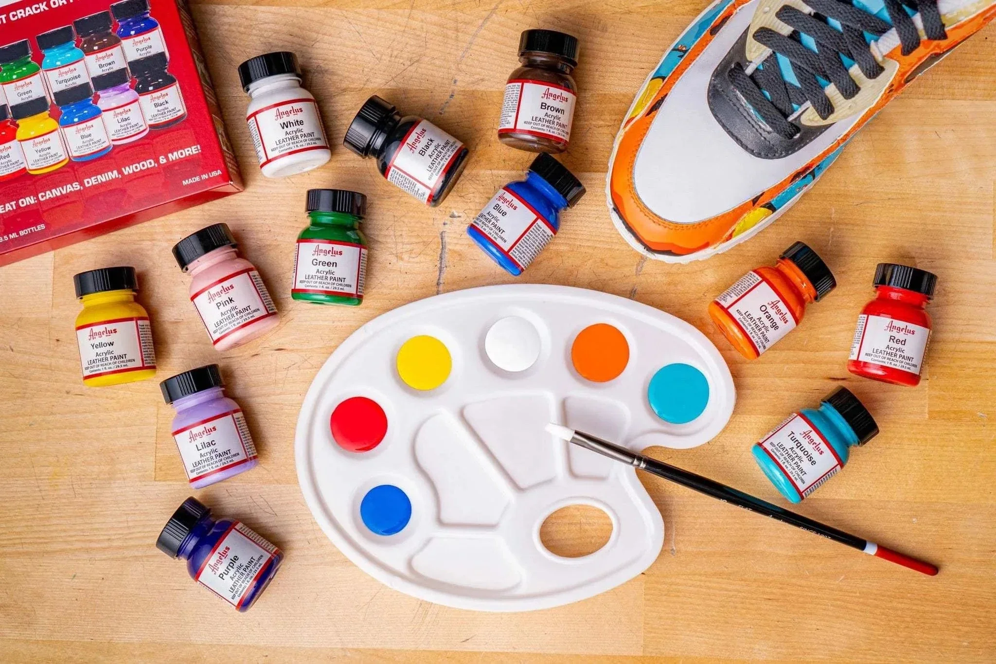 Angelus Acrylic Leather Paint - Best Sellers Kit - Image 6