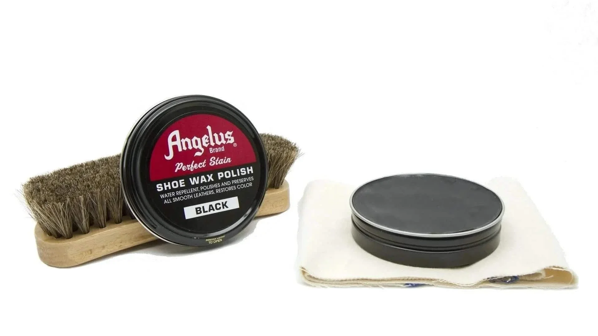 Angelus Black Shoe Wax Polish - Image 4