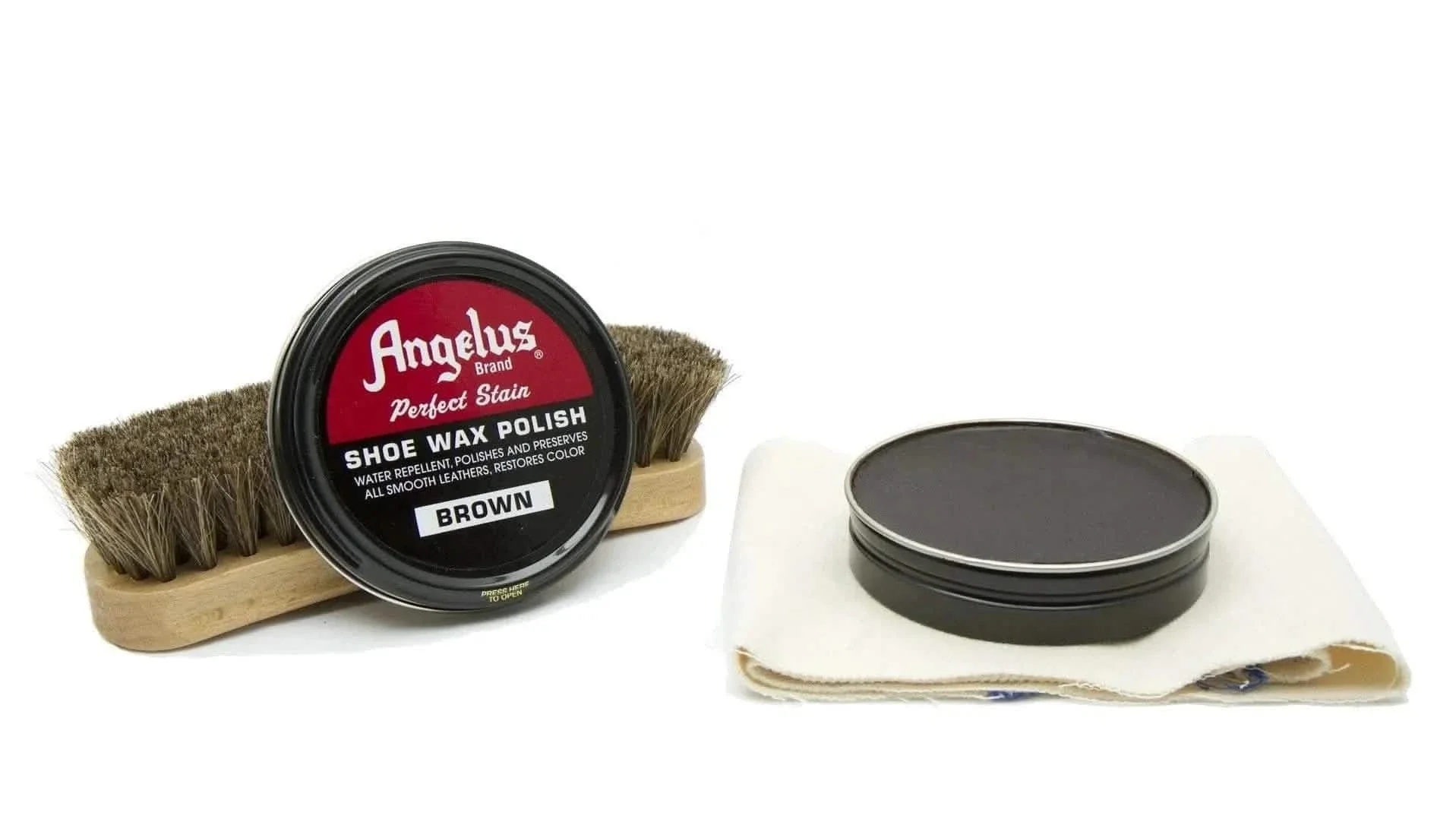 Angelus Brown Shoe Wax Polish - Image 4
