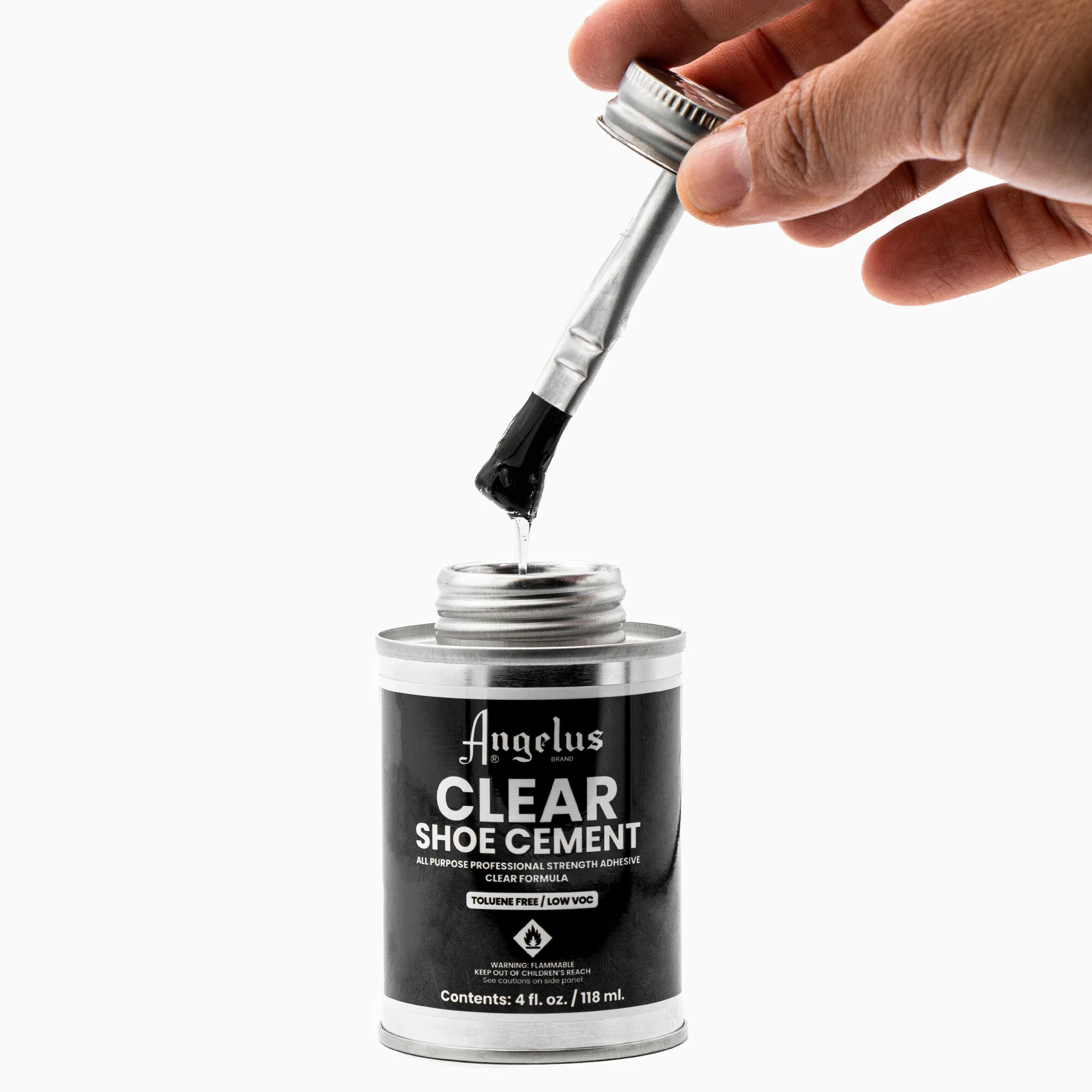 Angelus Clear Shoe Cement - Image 4
