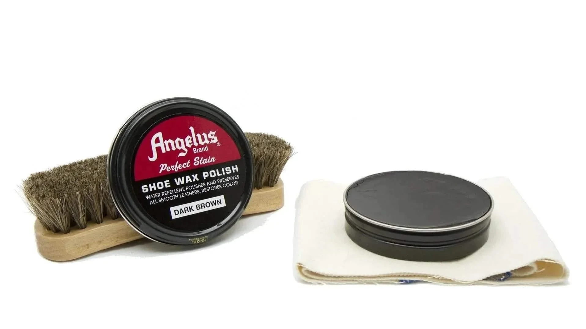 Angelus Dark Brown Shoe Wax Polish - Image 4