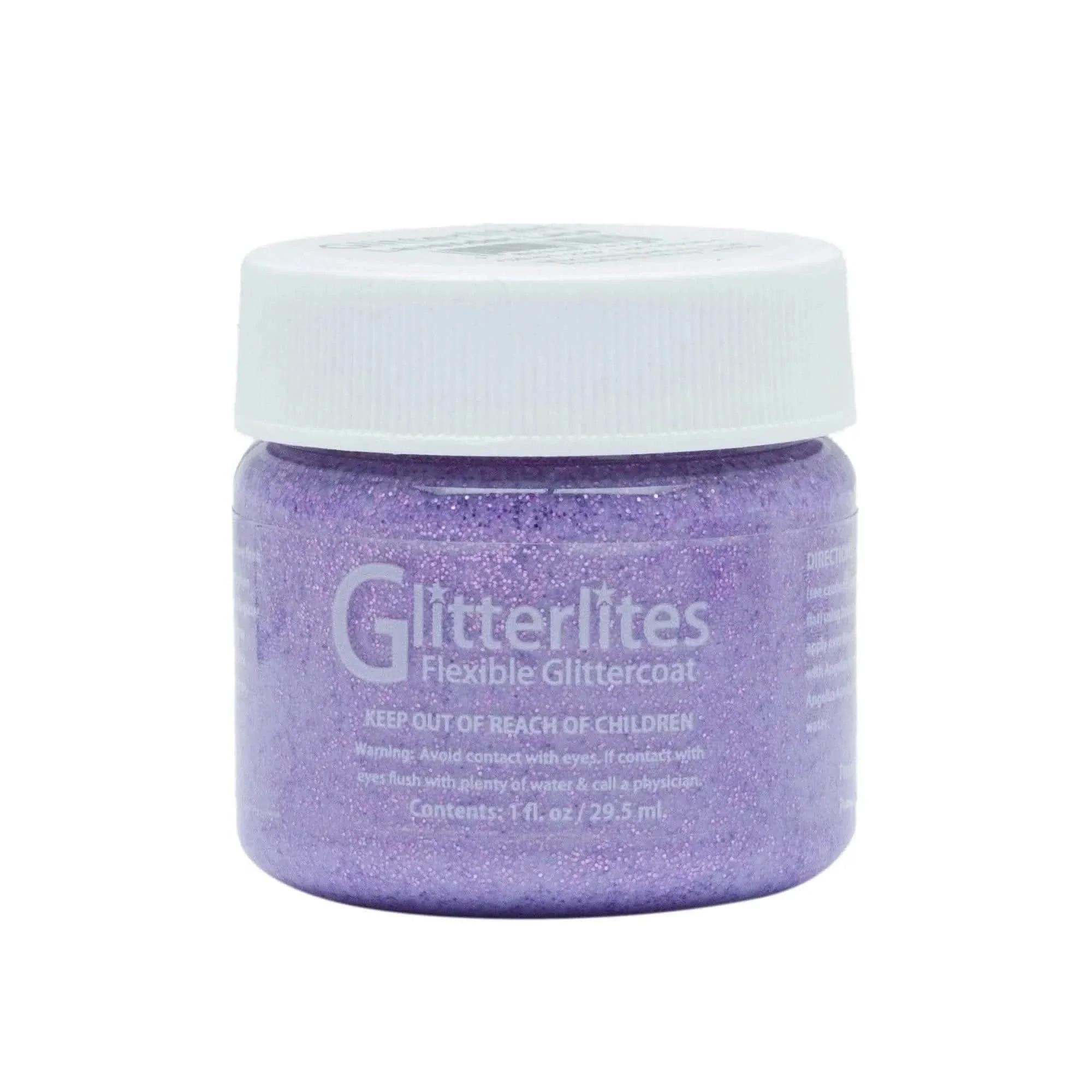 Angelus Glitterlites Paint - Lavender Lace