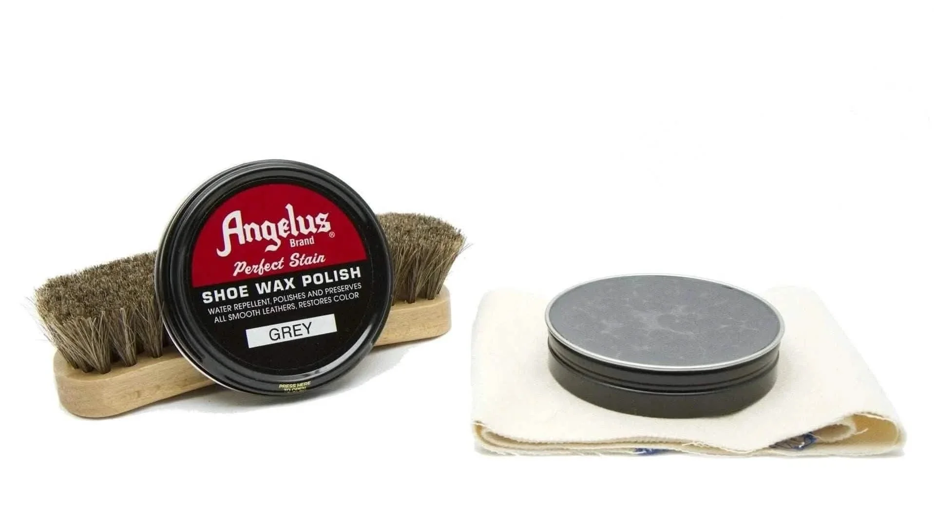 Angelus Grey Shoe Wax Polish - Image 4