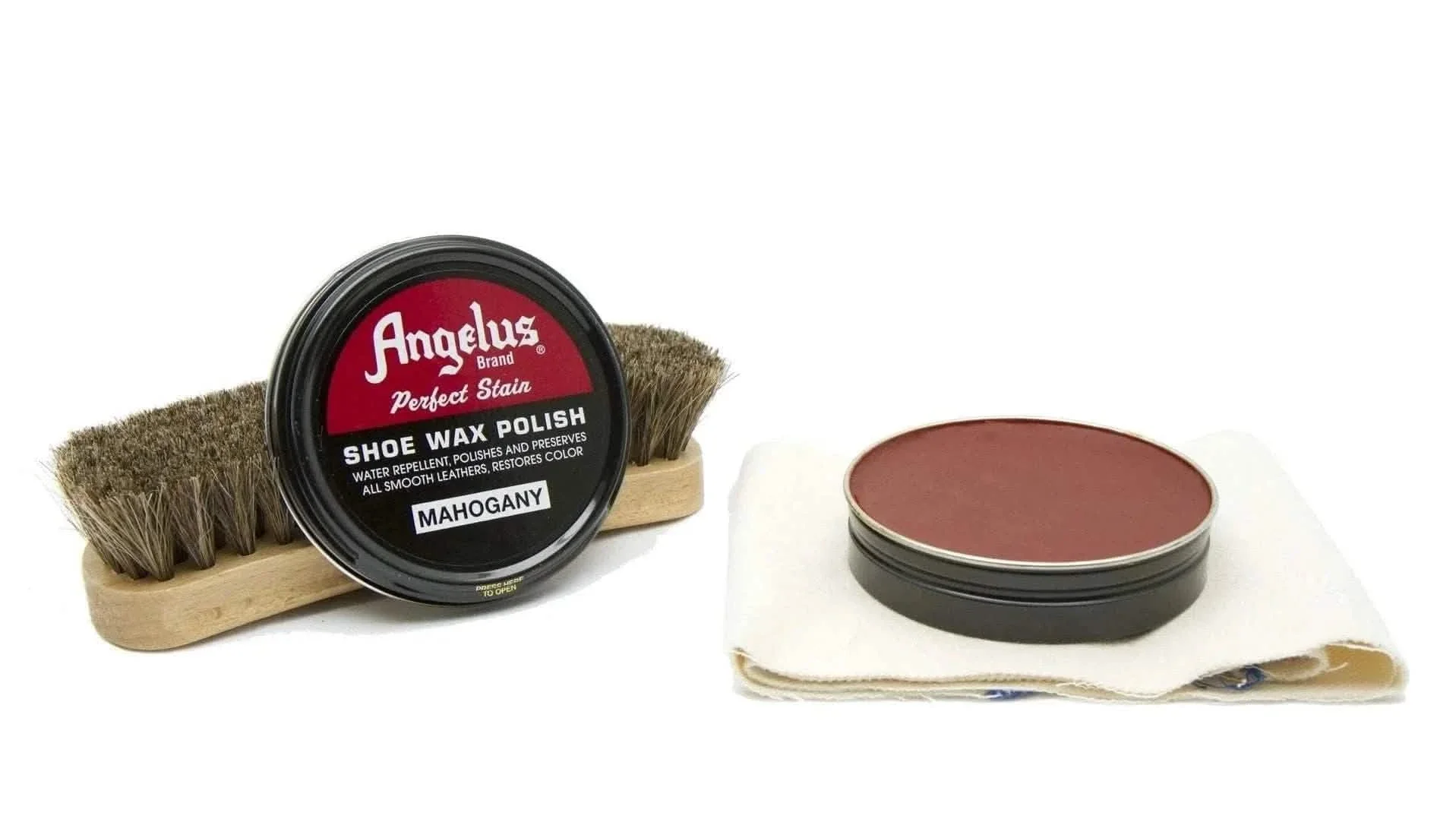 Angelus Mahogany Shoe Wax Polish - Image 4