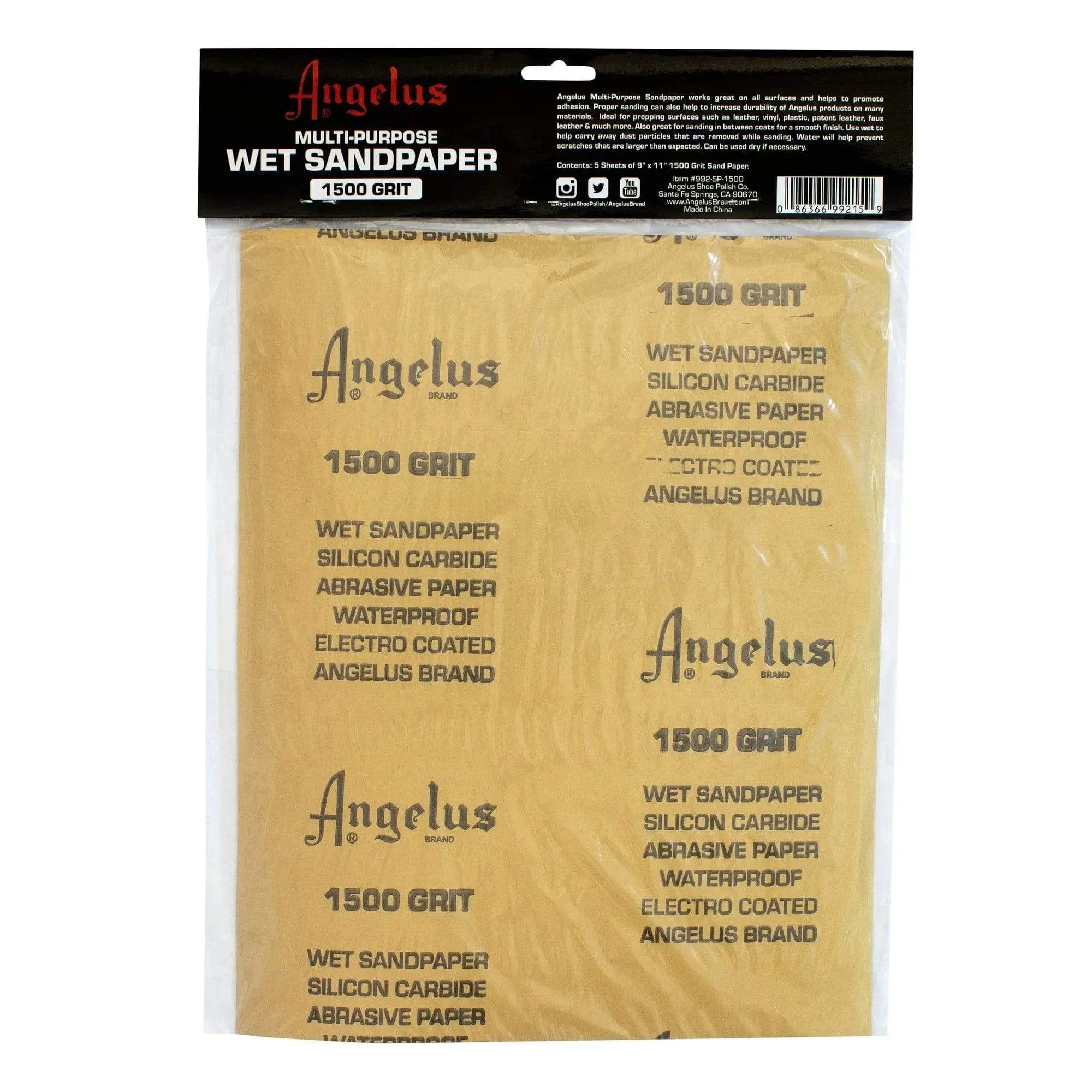 Angelus 9"x11"Multi-Purpose Wet Sandpaper - Image 7