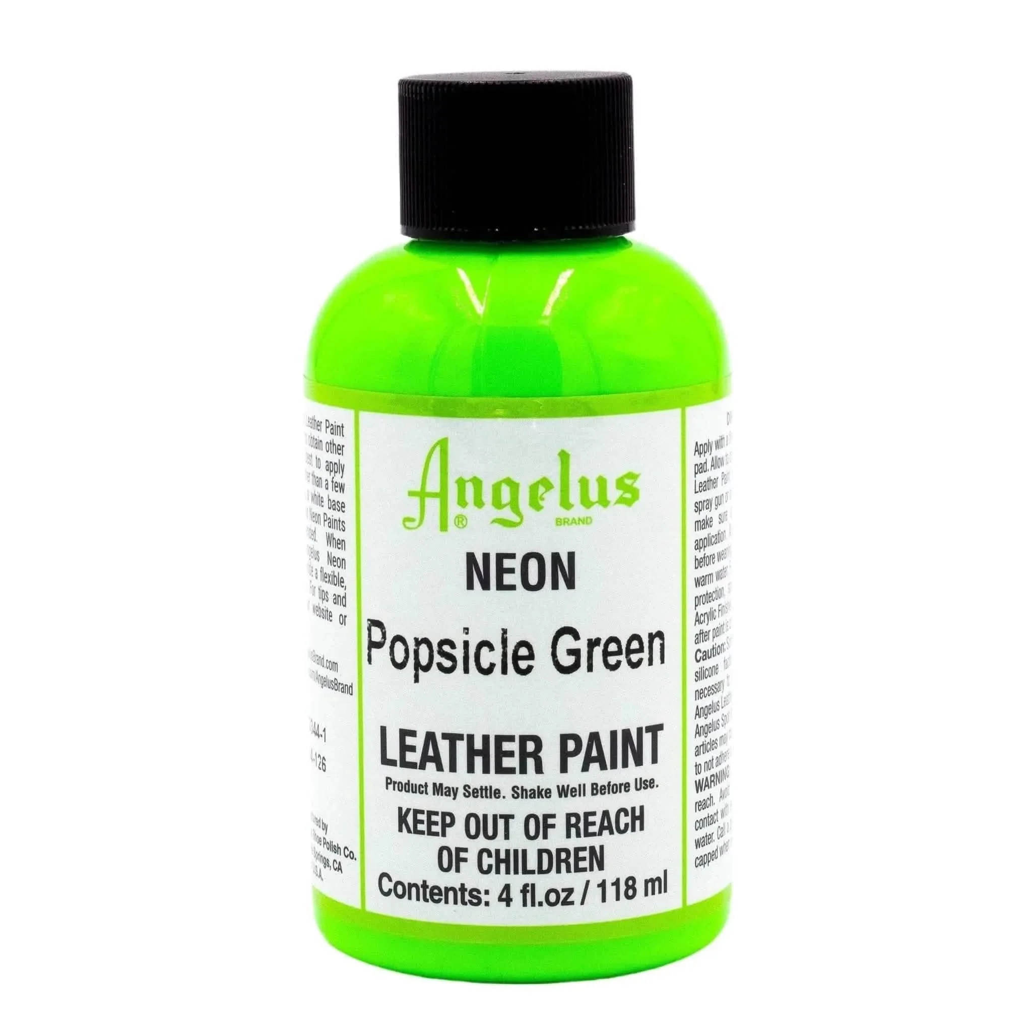 Angelus Neon Popsicle Green Paint - Image 2