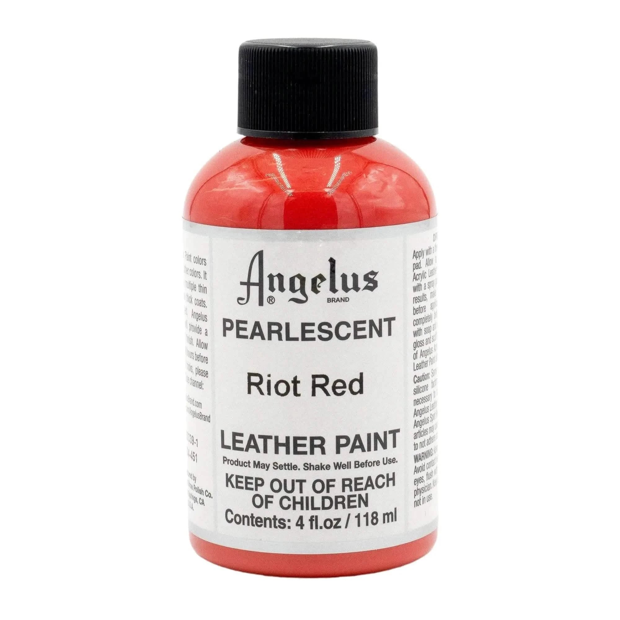 Angelus Pearlescent Riot Red Paint - Image 2