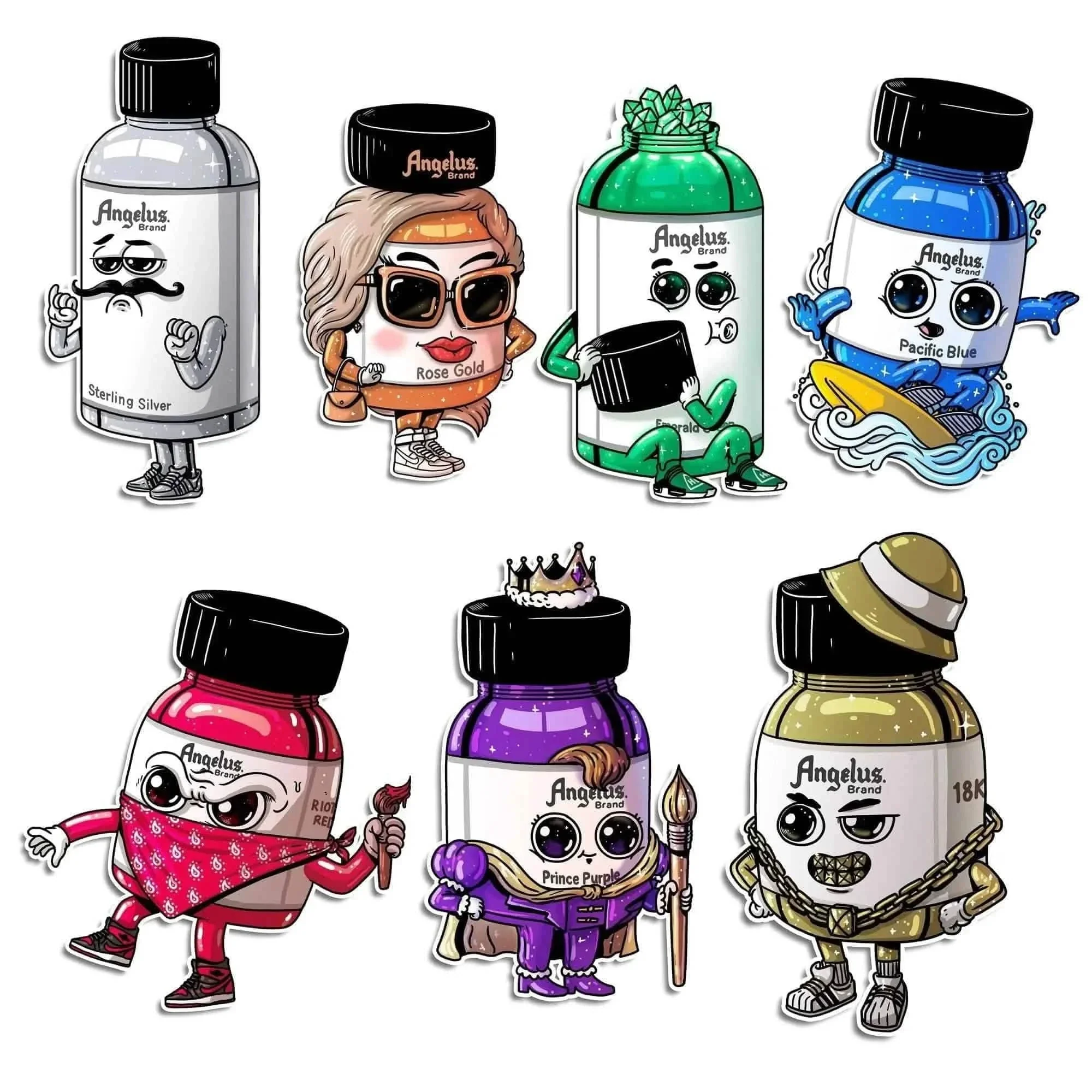 Angelus Products Sticker Pack by AlexMDC #3