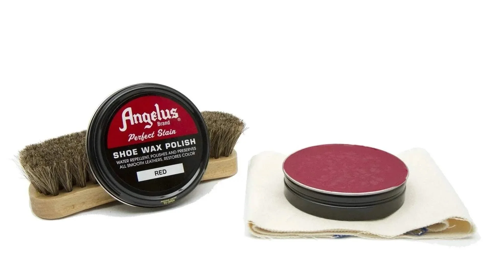 Angelus Red Shoe Wax Polish - Image 4