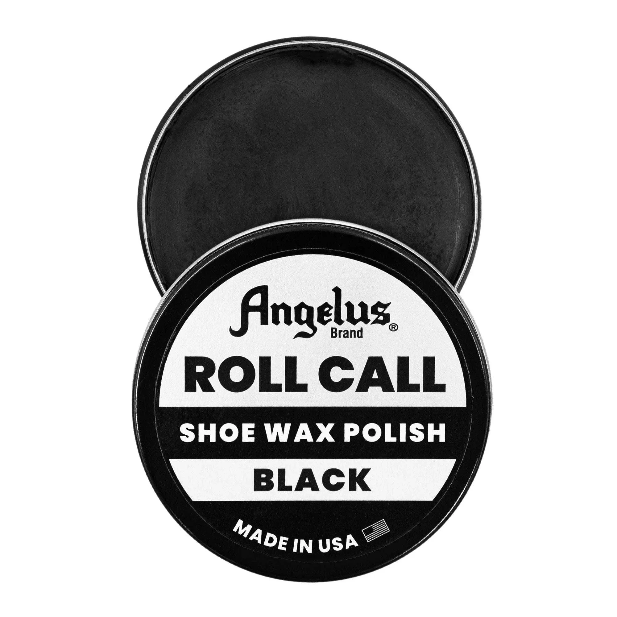 Angelus Roll Call Military Grade Shoe Wax Polish - Black - Image 2