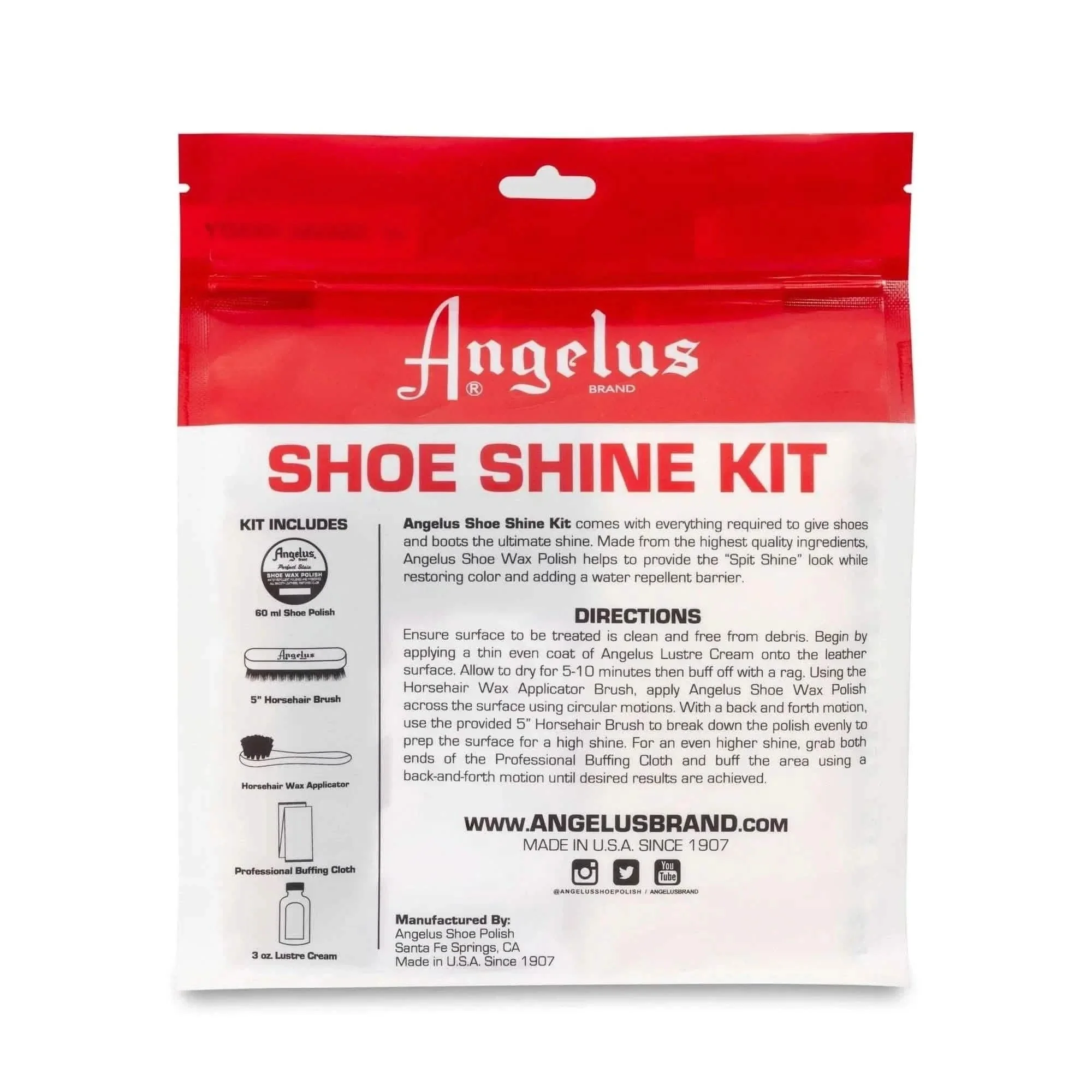 Angelus Shoe Shine Travel Kit - Image 3