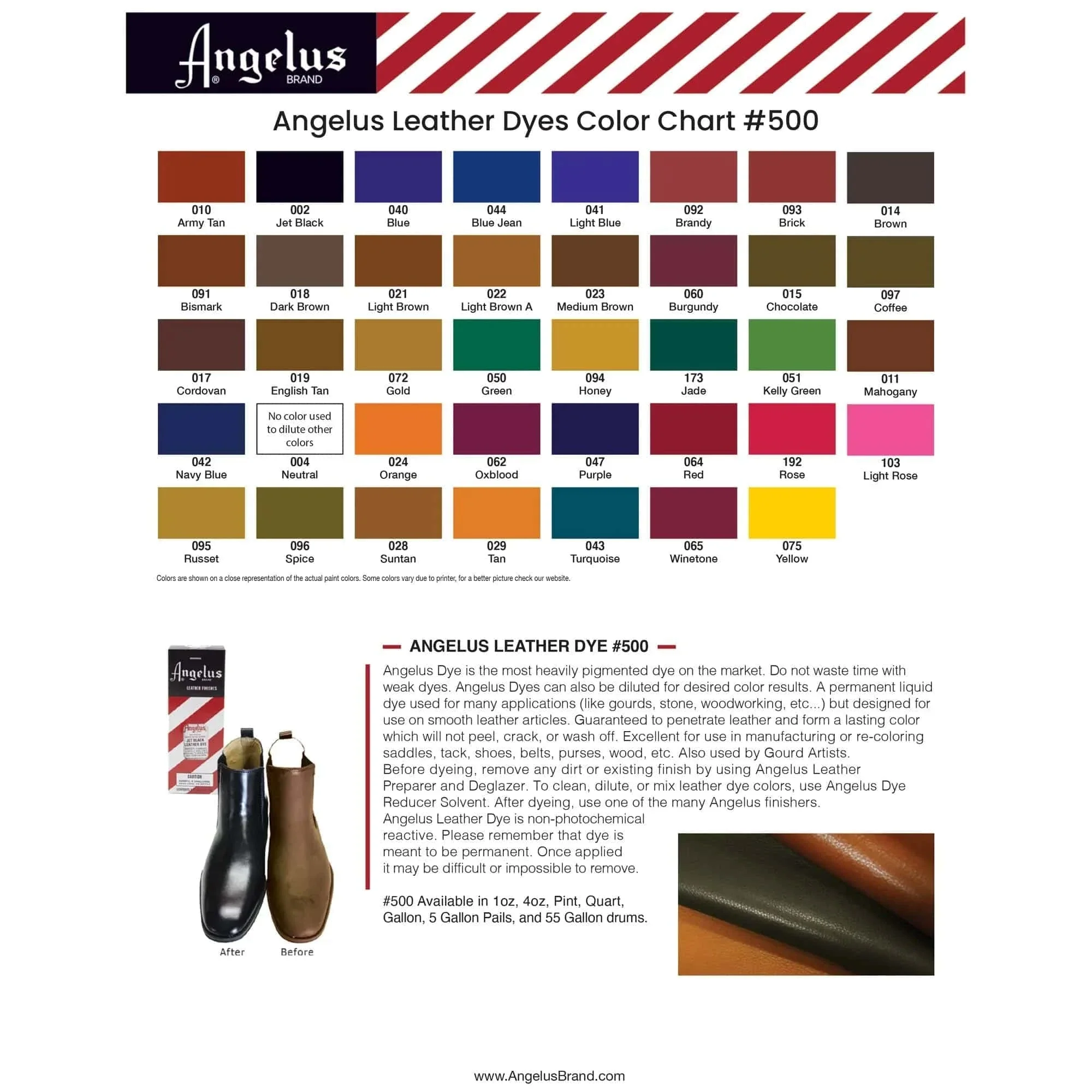 Angelus X Barbasol Limited Edition Dye Kit - Image 9