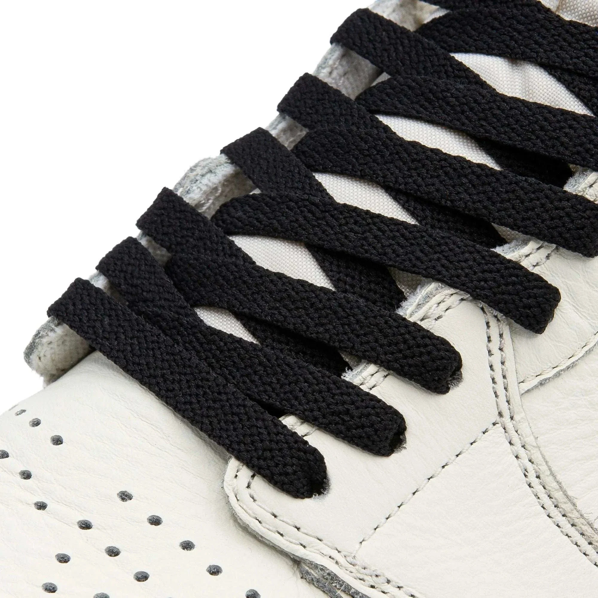 Black Jordan 1 Replacement Shoelaces - Image 2