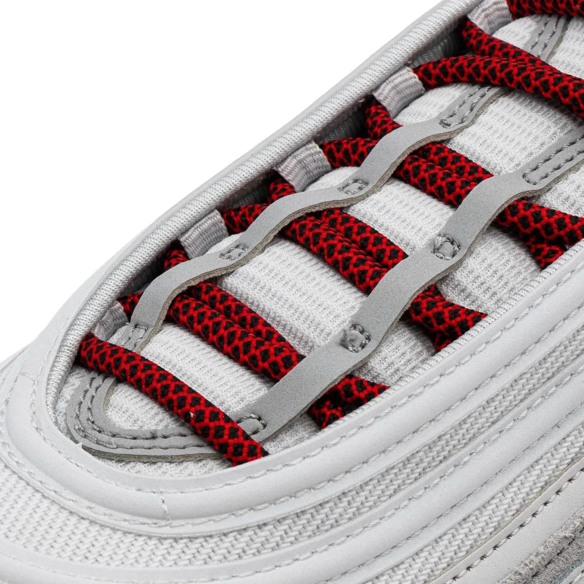 Black/Red Rope Laces - Image 2