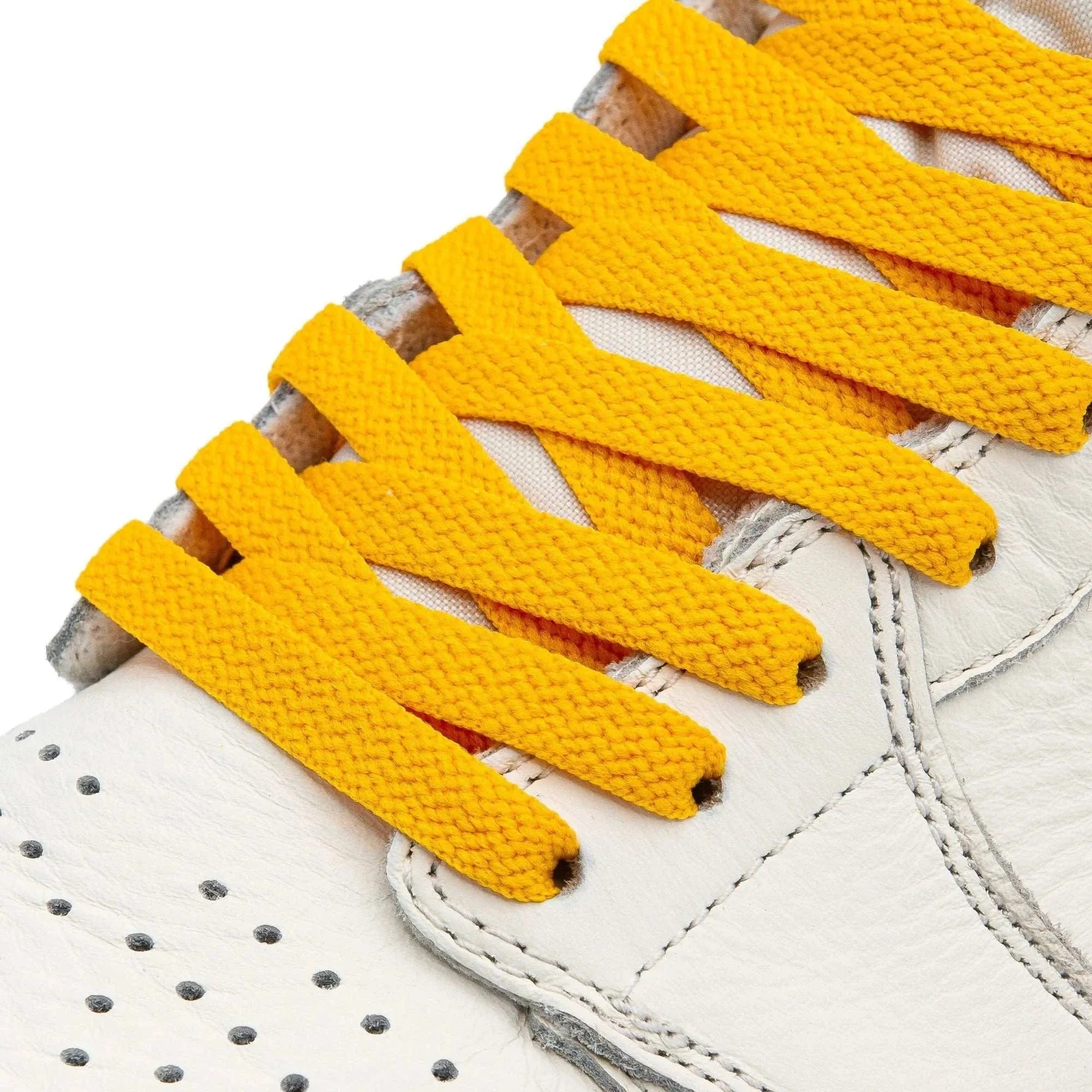 Gold Jordan 1 Replacement Shoelaces - Image 2