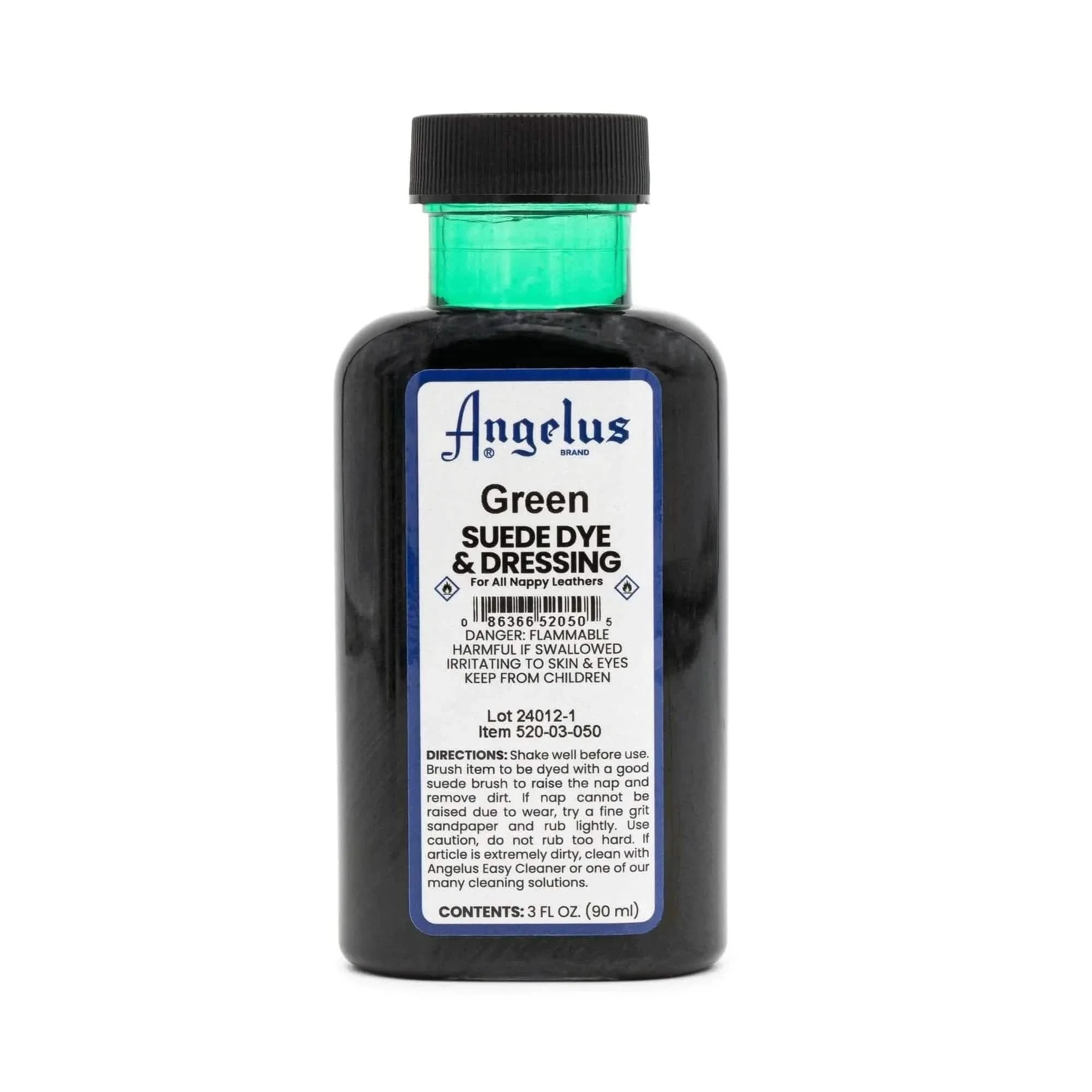 Green Suede Dye