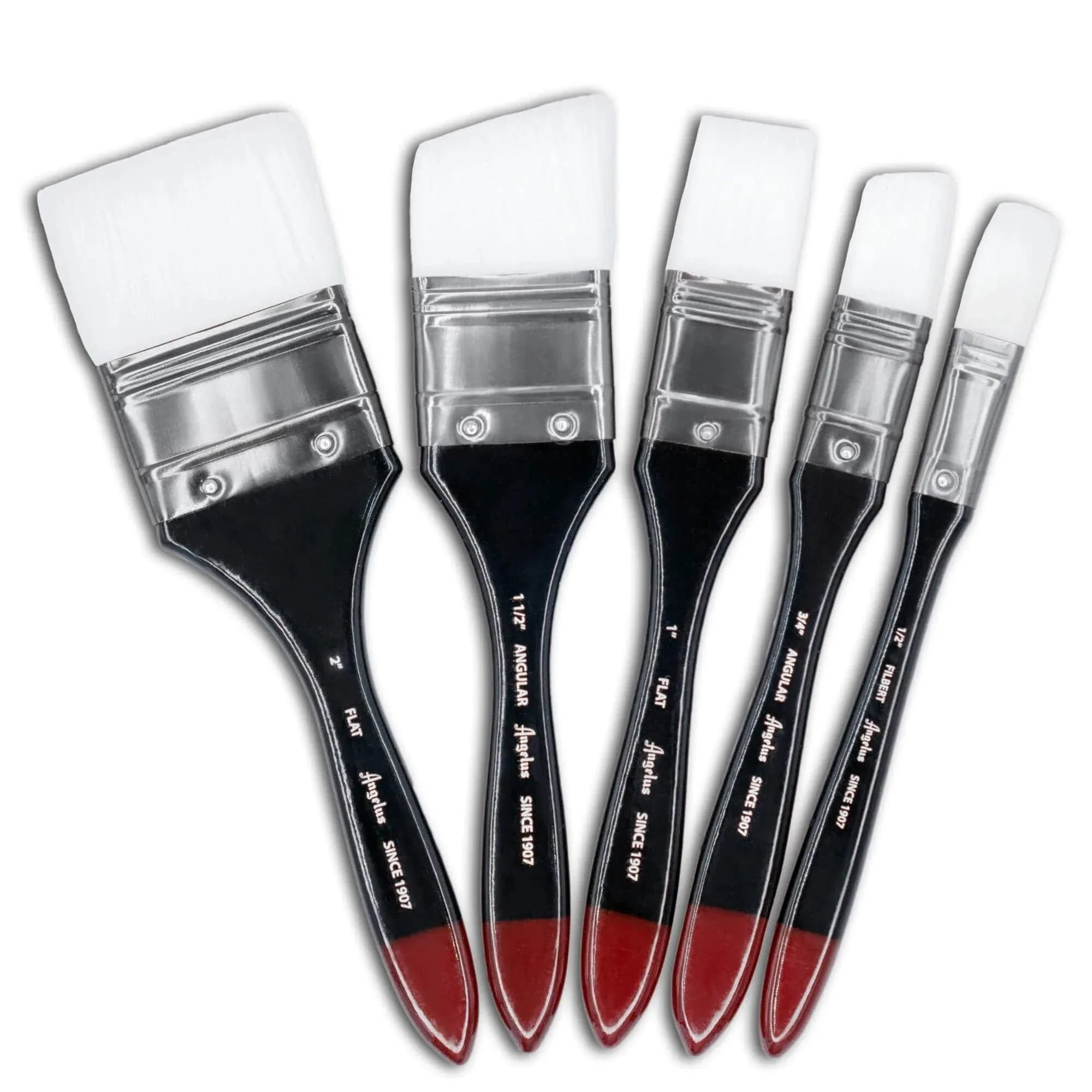 Angelus Jumbo Paint Brush Set - Image 2