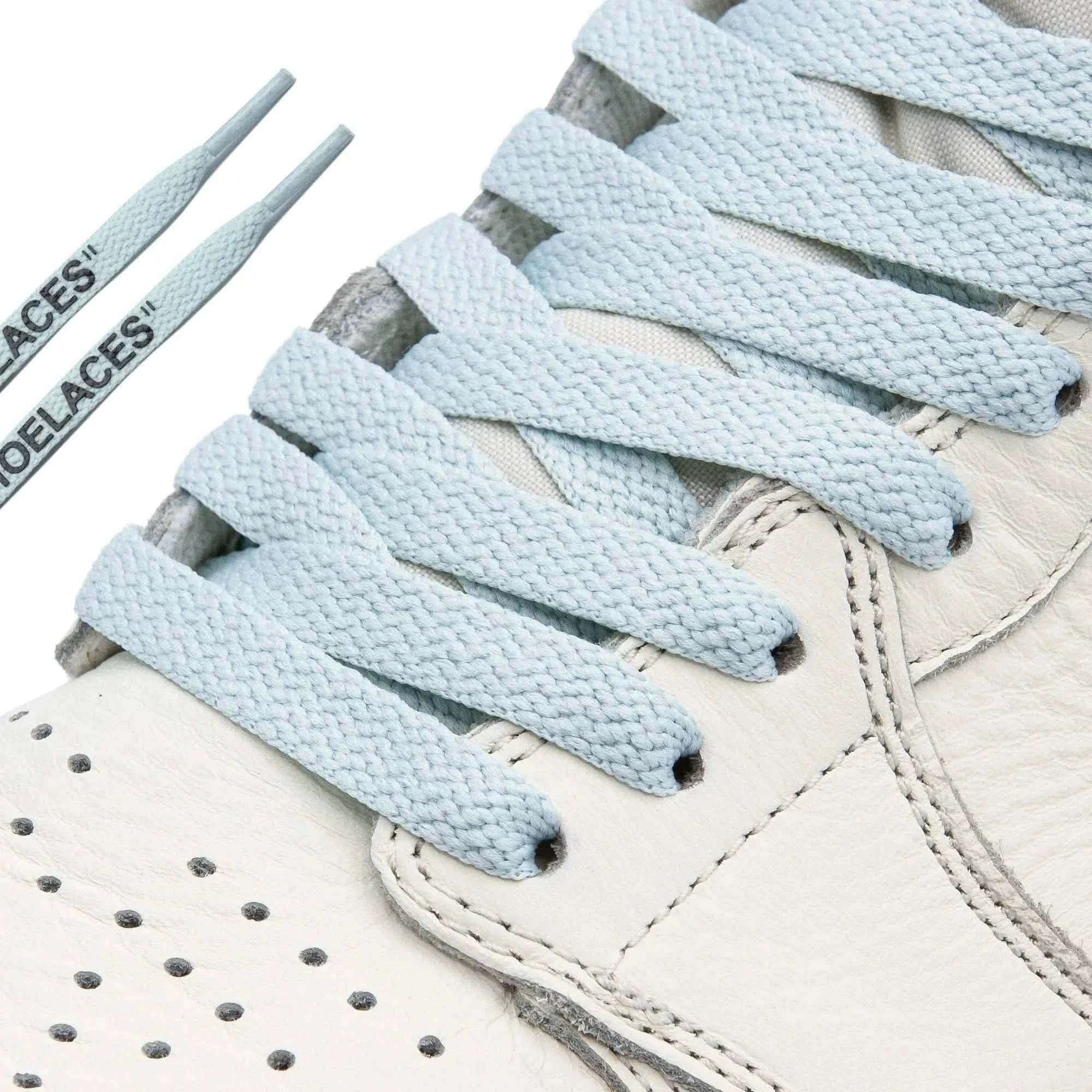 Light Blue Off-White Style "SHOELACES" - Image 2