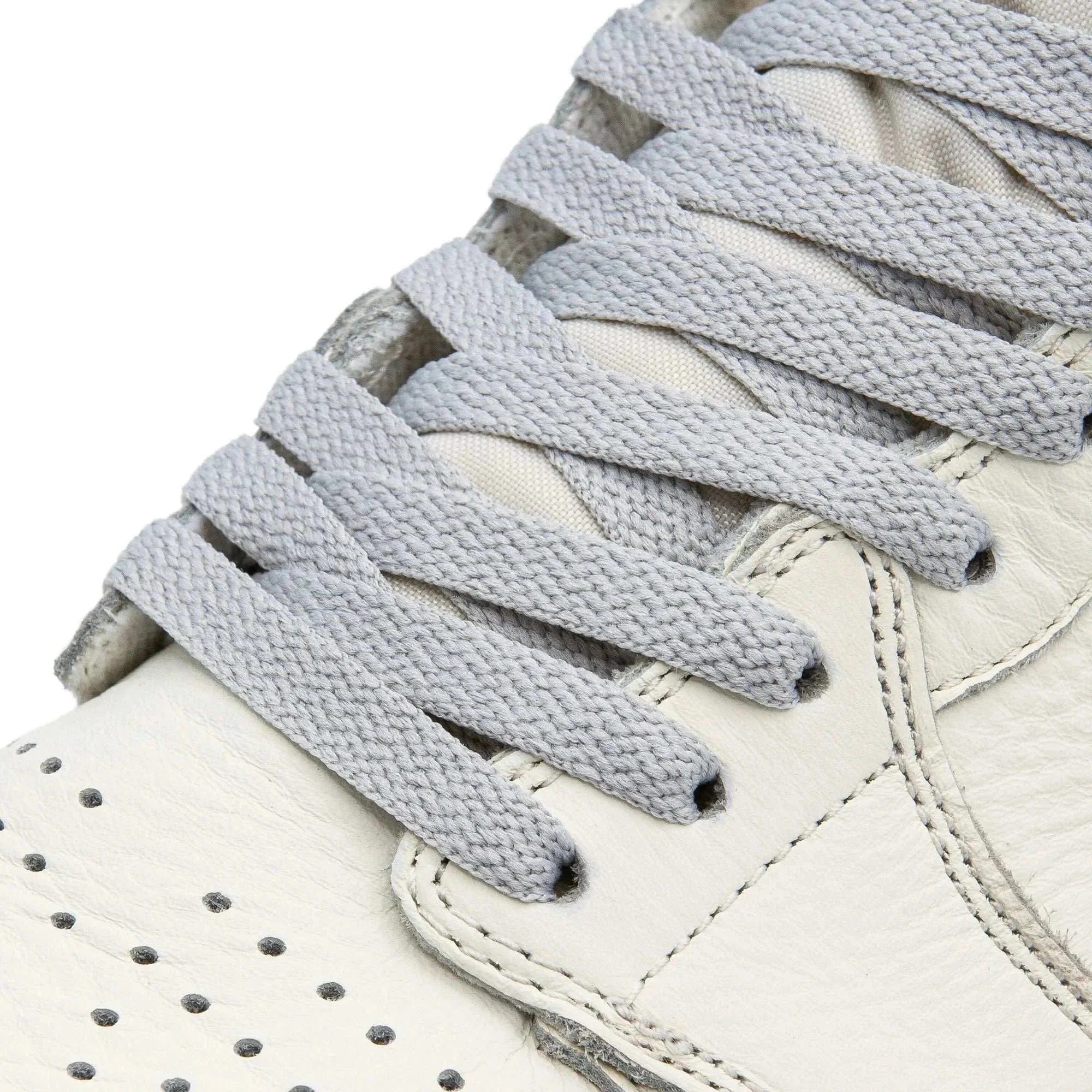 Light Grey Jordan 1 Replacement Shoelaces - Image 2