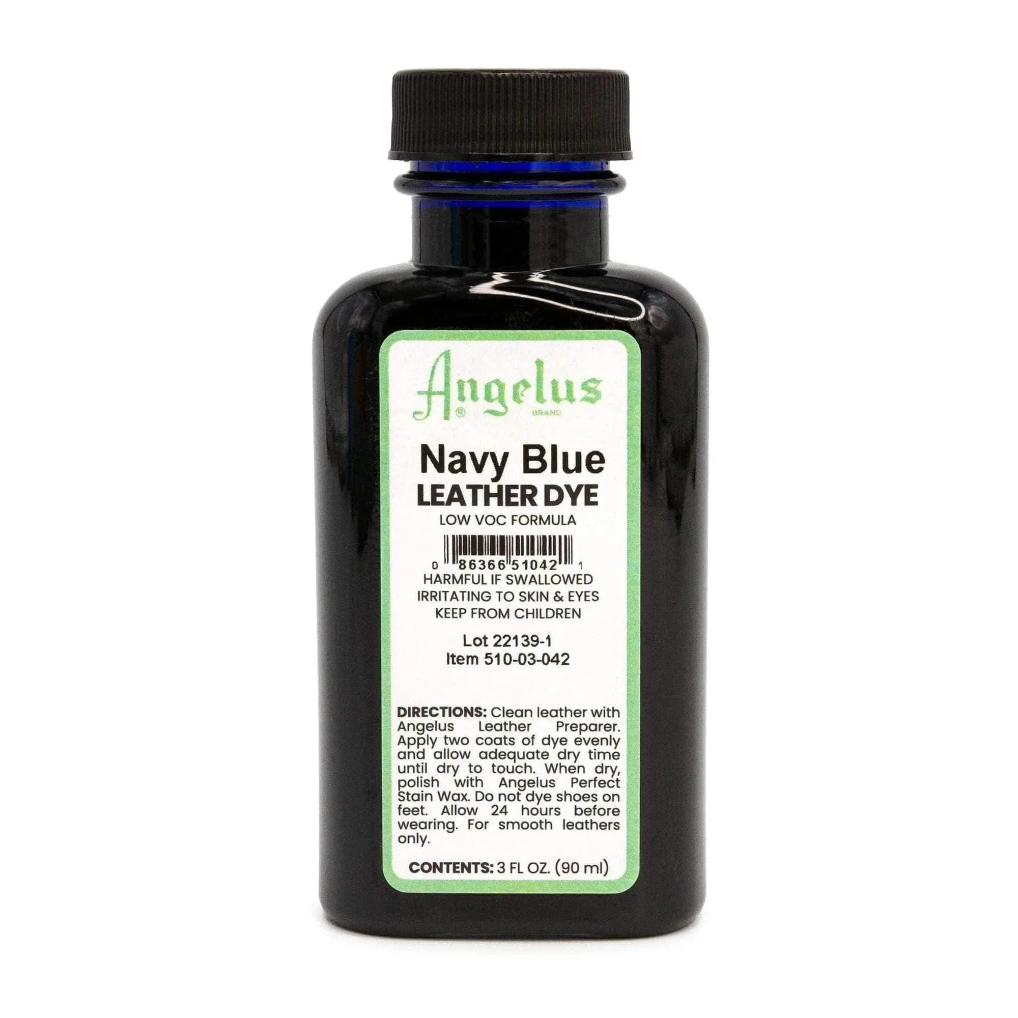 Navy Blue Low VOC Leather Dye