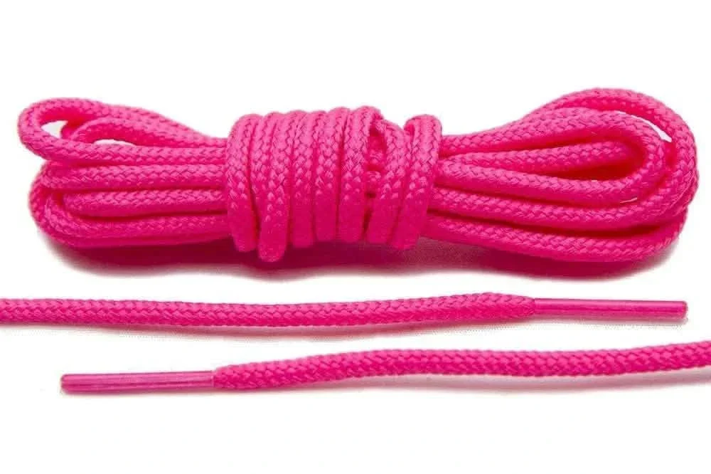 Neon Pink Roshe-Style Laces