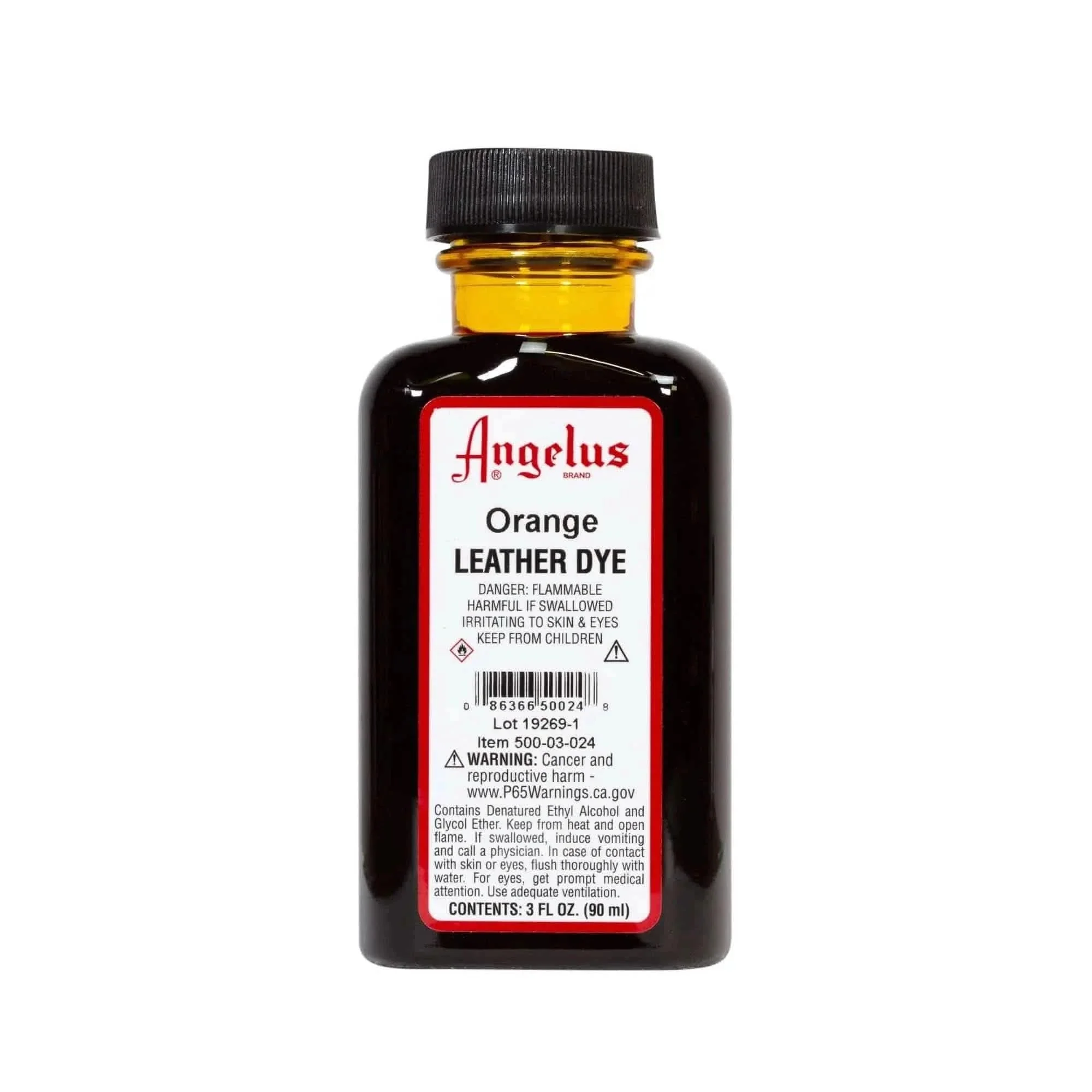 Orange Leather Dye