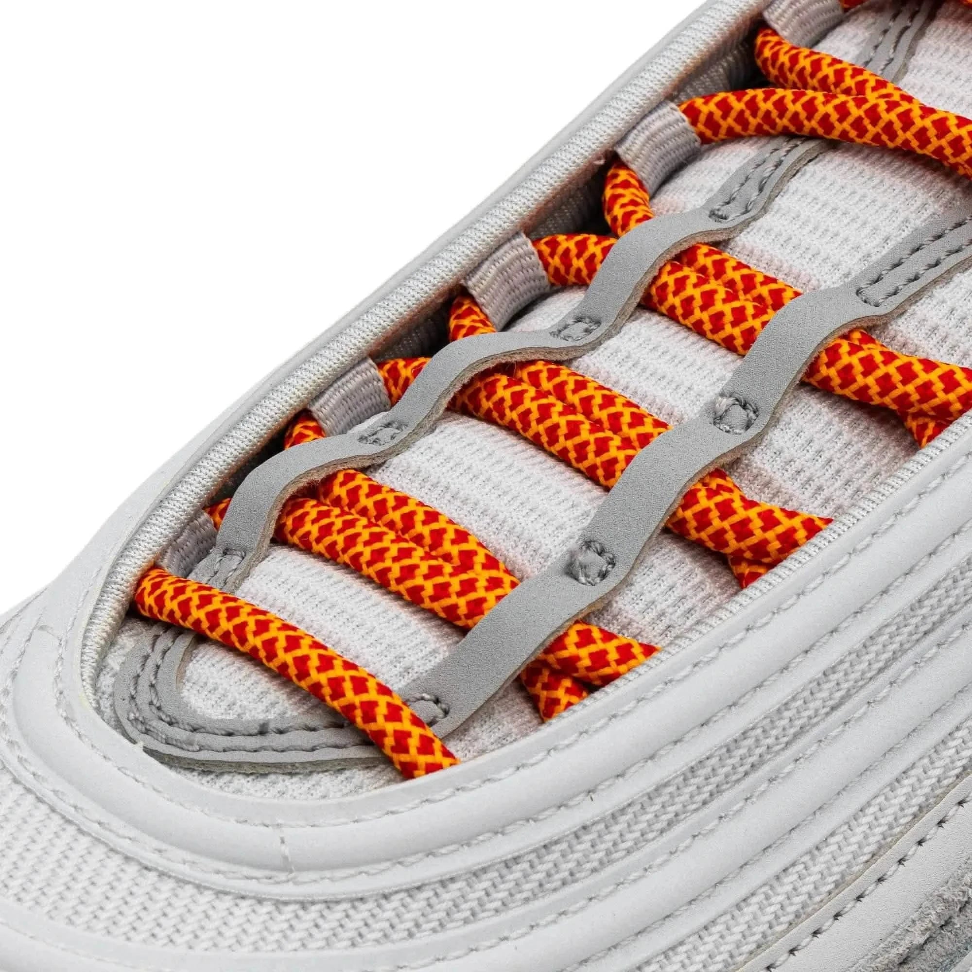 Red/Orange Rope Laces - Image 2