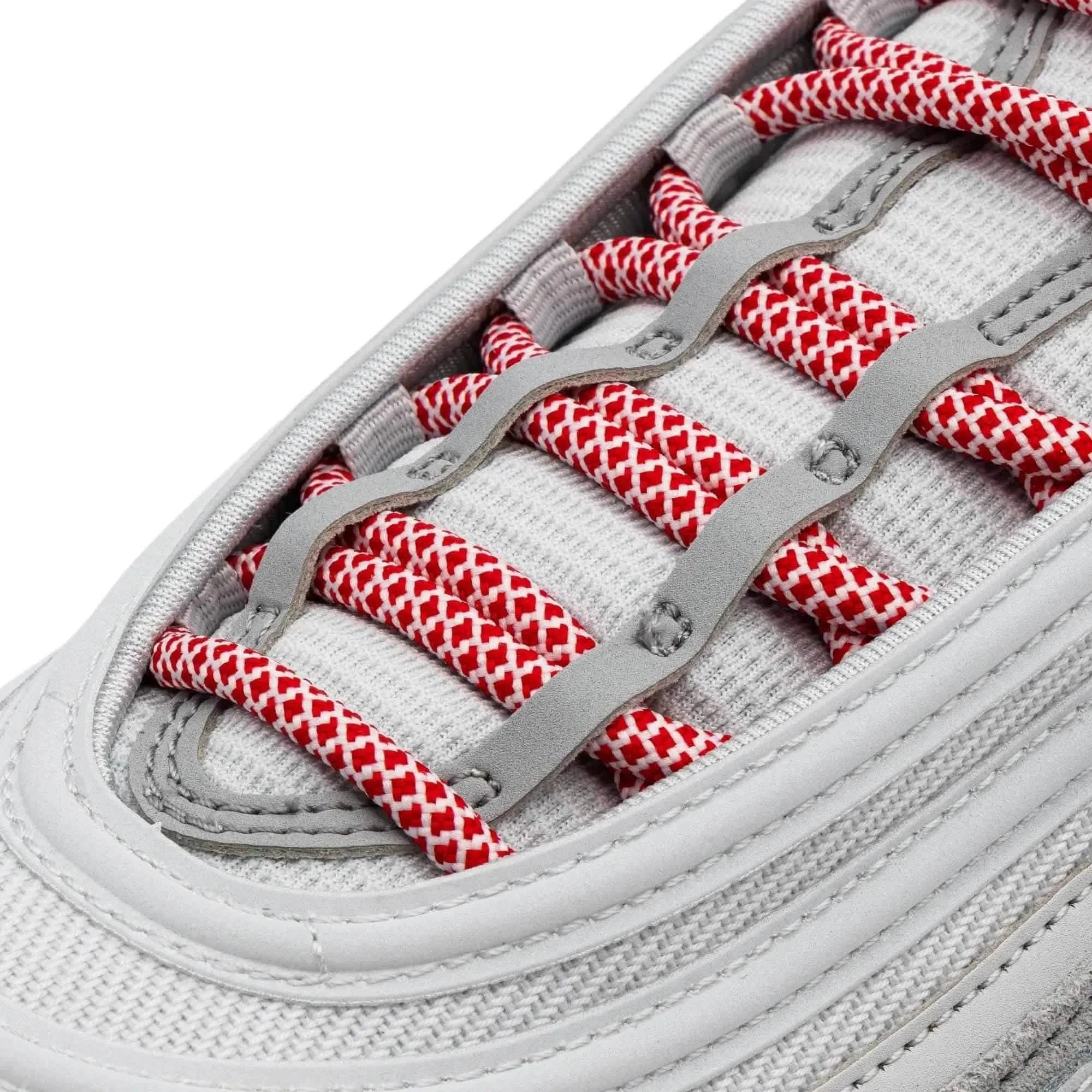 Red/White Rope Laces - Image 2