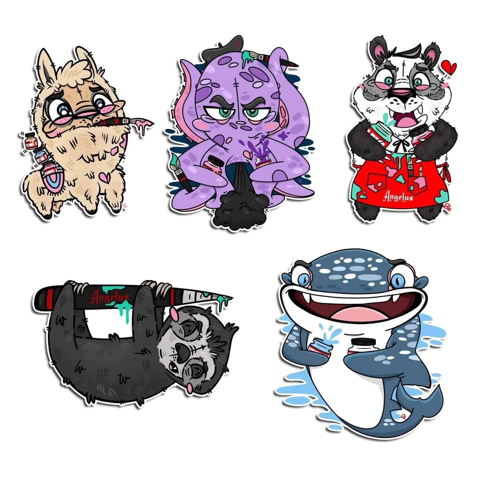 Sticker Pack by @SaveThePanduhs