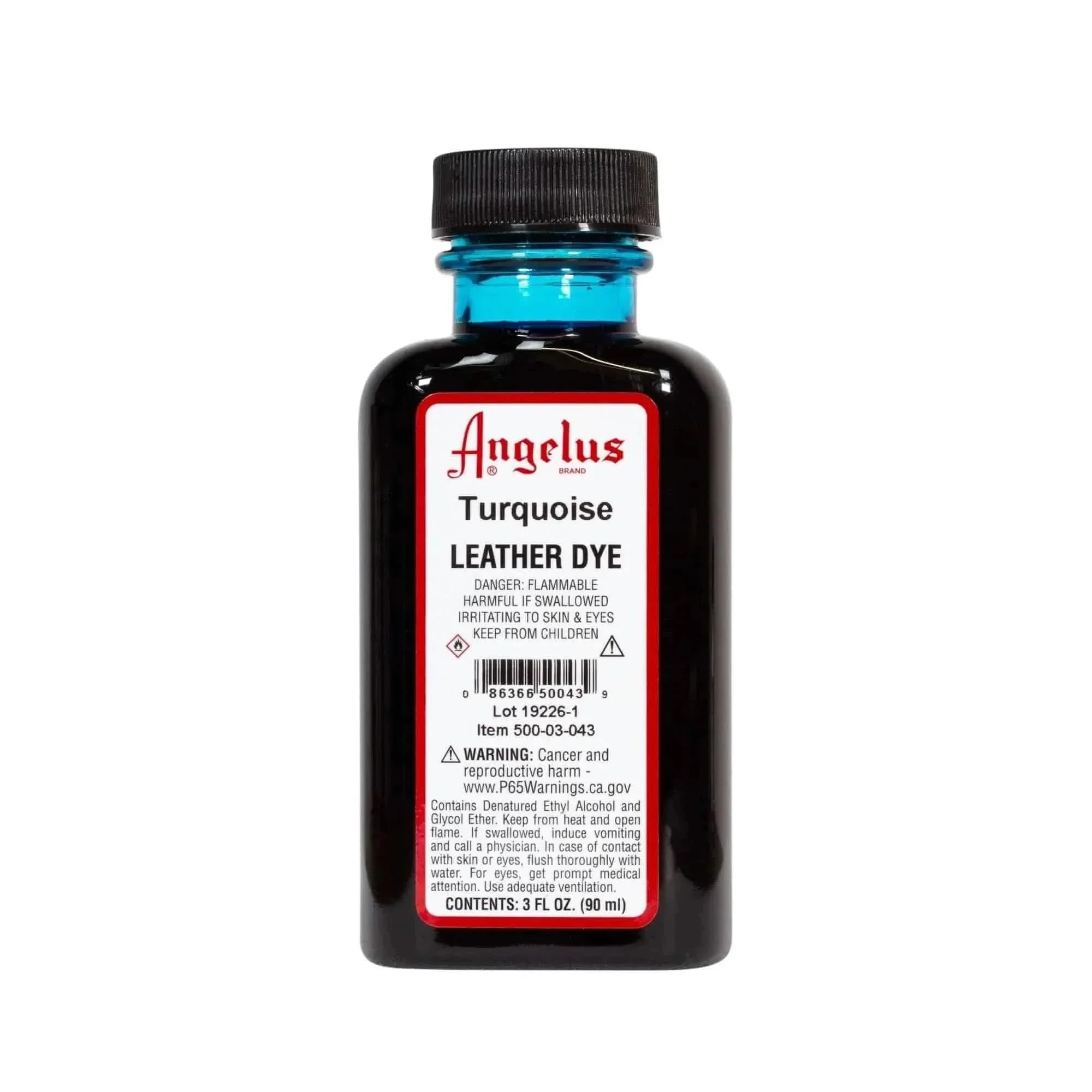 Turquoise Leather Dye