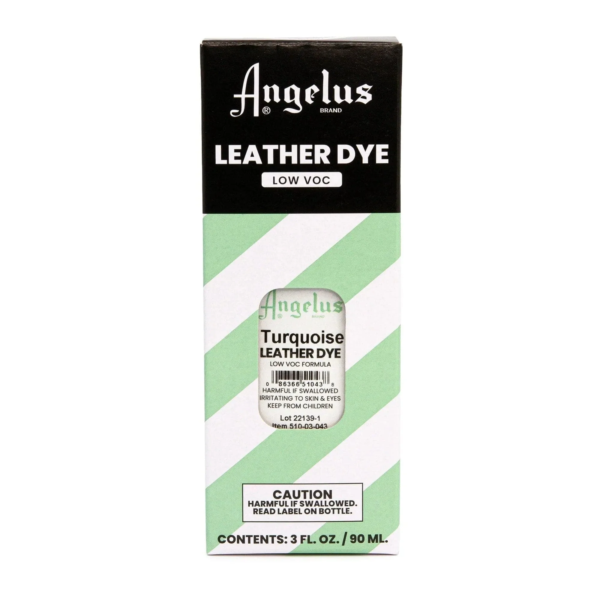 Turquoise Low VOC Leather Dye - Image 3
